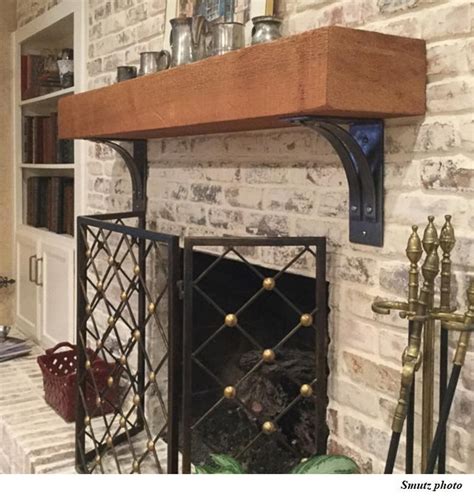 heavy duty metal mantle brackets|rustic fireplace mantel brackets.